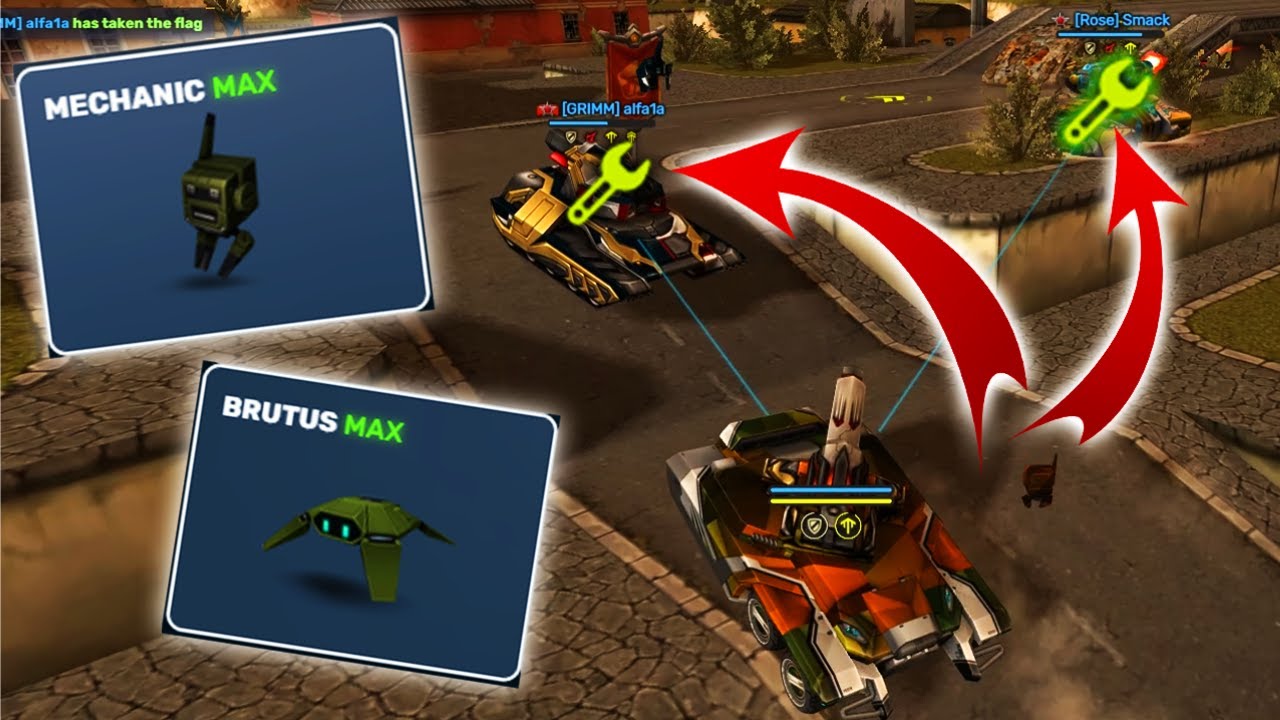 Tanki Online - Drone Series #5 | Mechanic & Brutus Explained + Highlights!