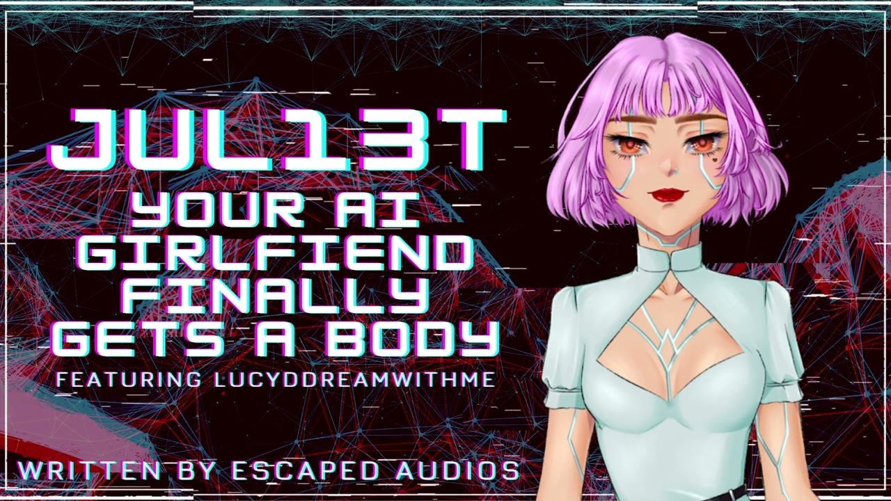 JUL13T: Your AI Girlfriend Finally Gets a Body | Dark Cyberpunk | Sci-Fi | F4M ASMR Audio