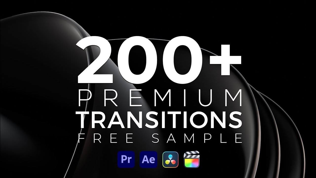 200 Smooth Transitions for Premiere Pro + Free Sample