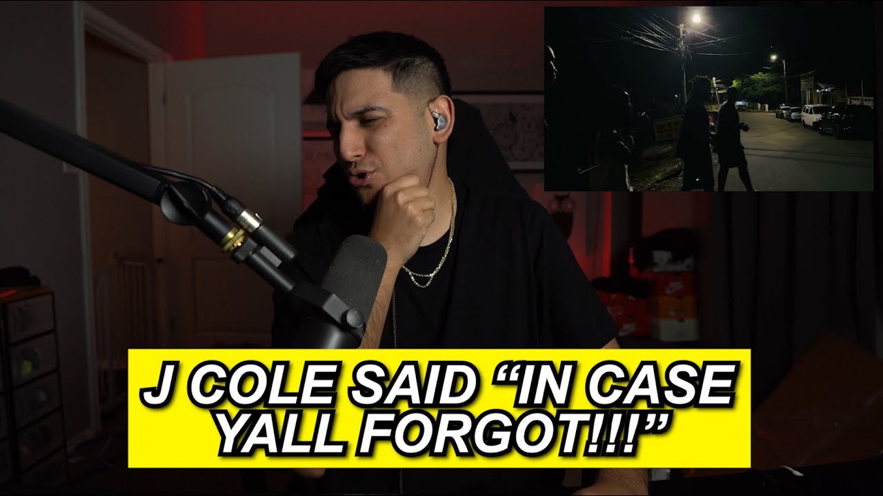 J COLE THE TRUE GOAT??? J COLE 'PORT ANTONIO' FIRST REACTION