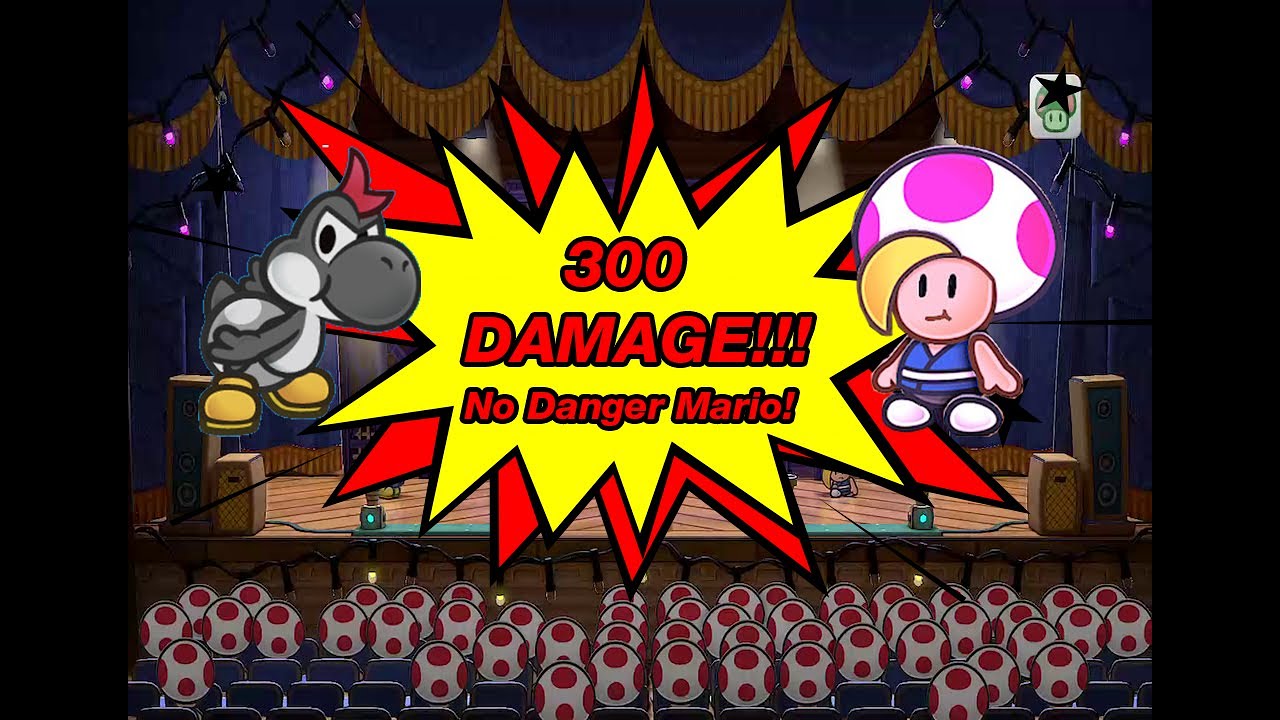 How to DESTROY Prince Mush! No Danger Mario! Paper Mario The Thousand Year Door