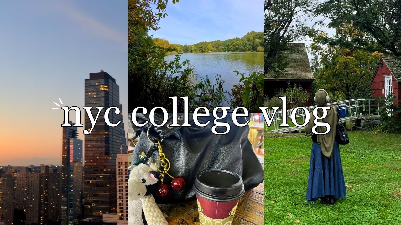 COZY FALL VLOG 🍁 🎧 | days in my life as an nyc student: 3 Jobs, 5K Run, Yankees game, midterms