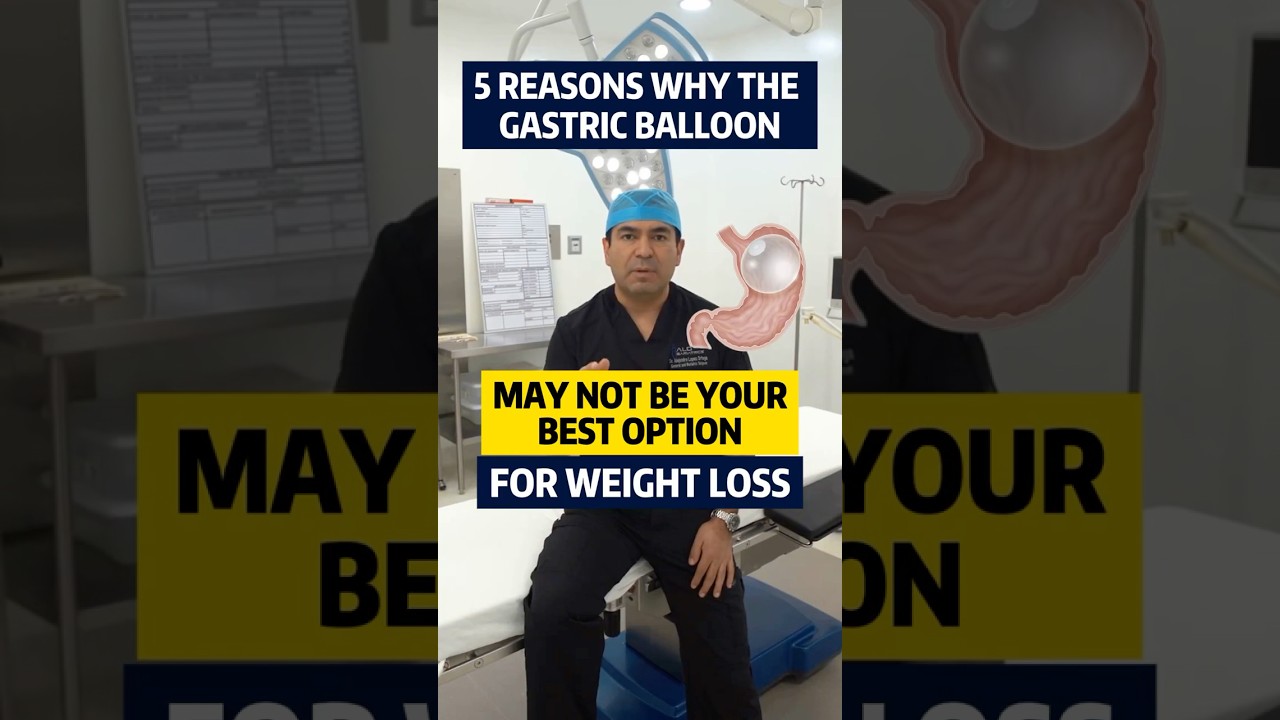 5 reasons why the gastric balloon is not the best option for weight loss