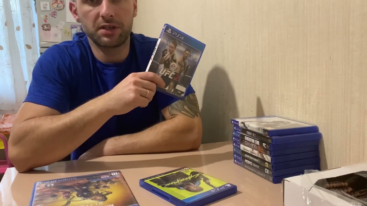 Распаковка посылок с играми пс4 пс5 часть 17 #авито #playstation #игры