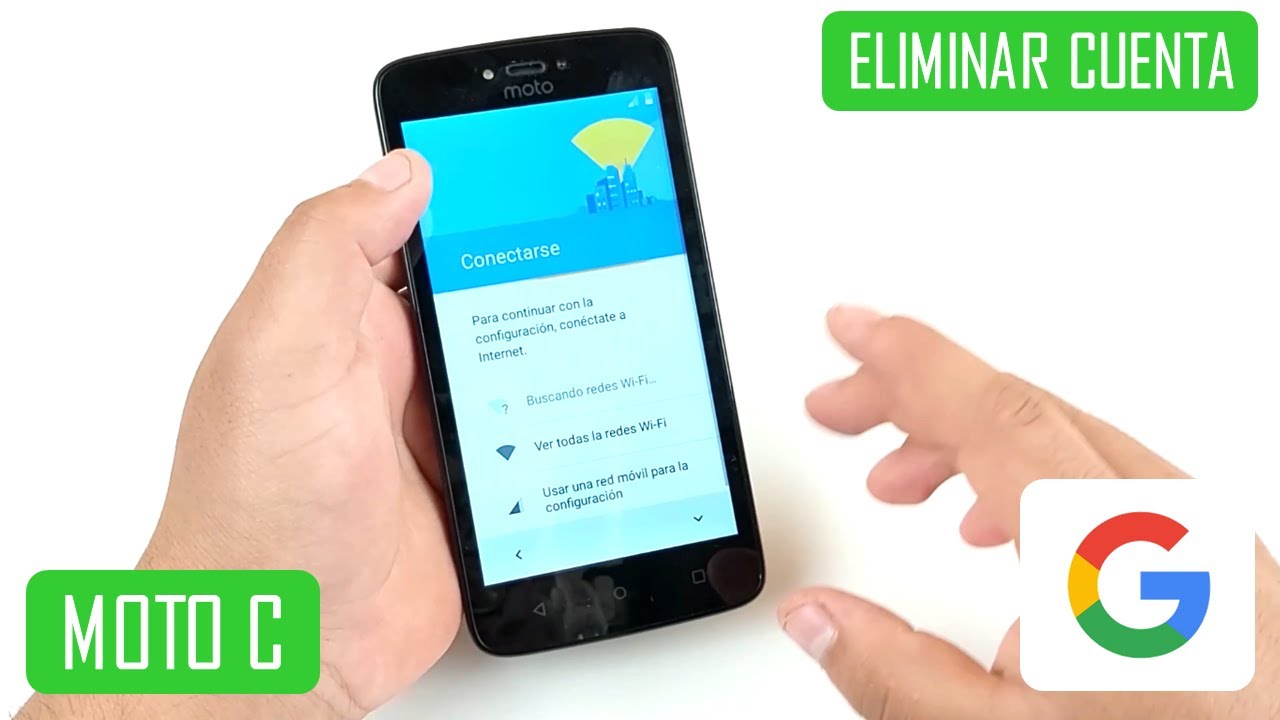 Eliminar Cuenta de Google Motorola Moto C