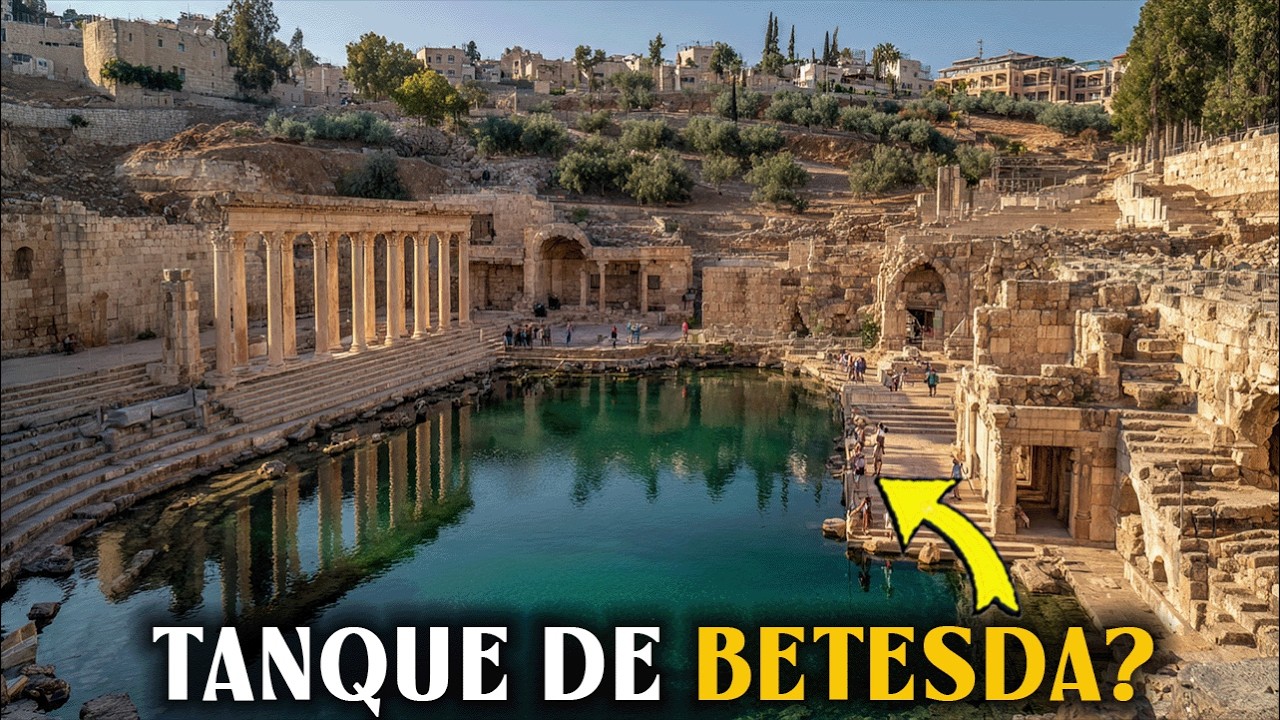EL TANQUE DE BETESDA: EL HALLAZGO DE JERUSALÉN QUE SORPRENDE A LOS EXPERTOS