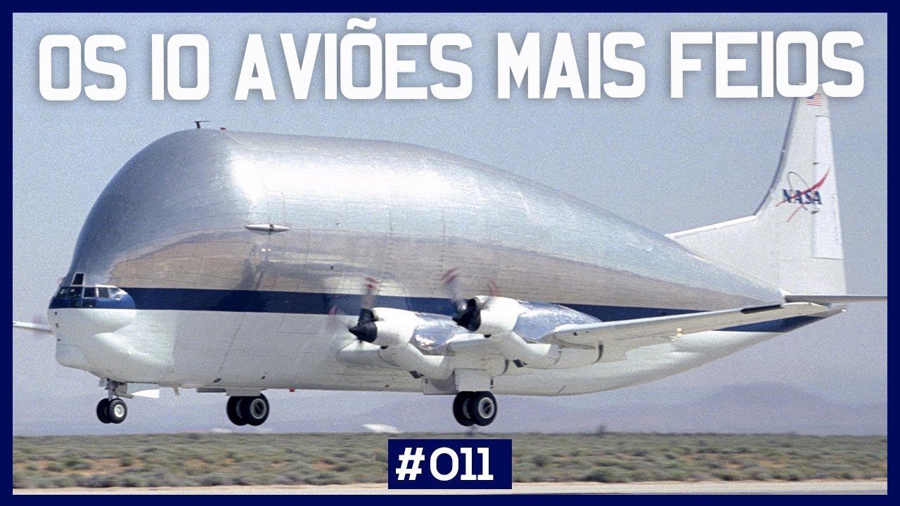 Os 10 AVIÕES MAIS FEIOS do mundo