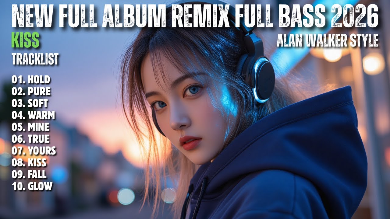 ALAN WALKER STYLE X SAHARA || KISS || NEW FULL ALBUM REMIX FULL BASS 2026