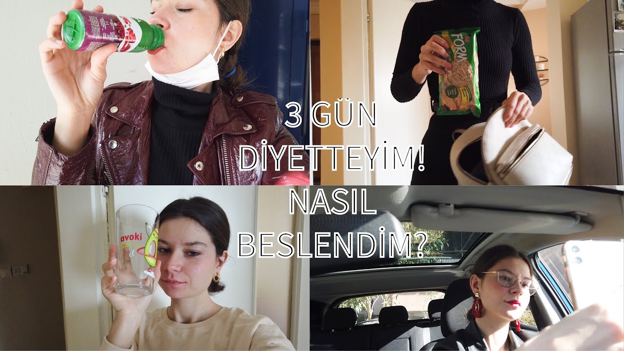 3 GÜN DİYETTEYİM! -800👋🏻 nasıl beslendim & BOLCA MOTİVASYON İÇERİR