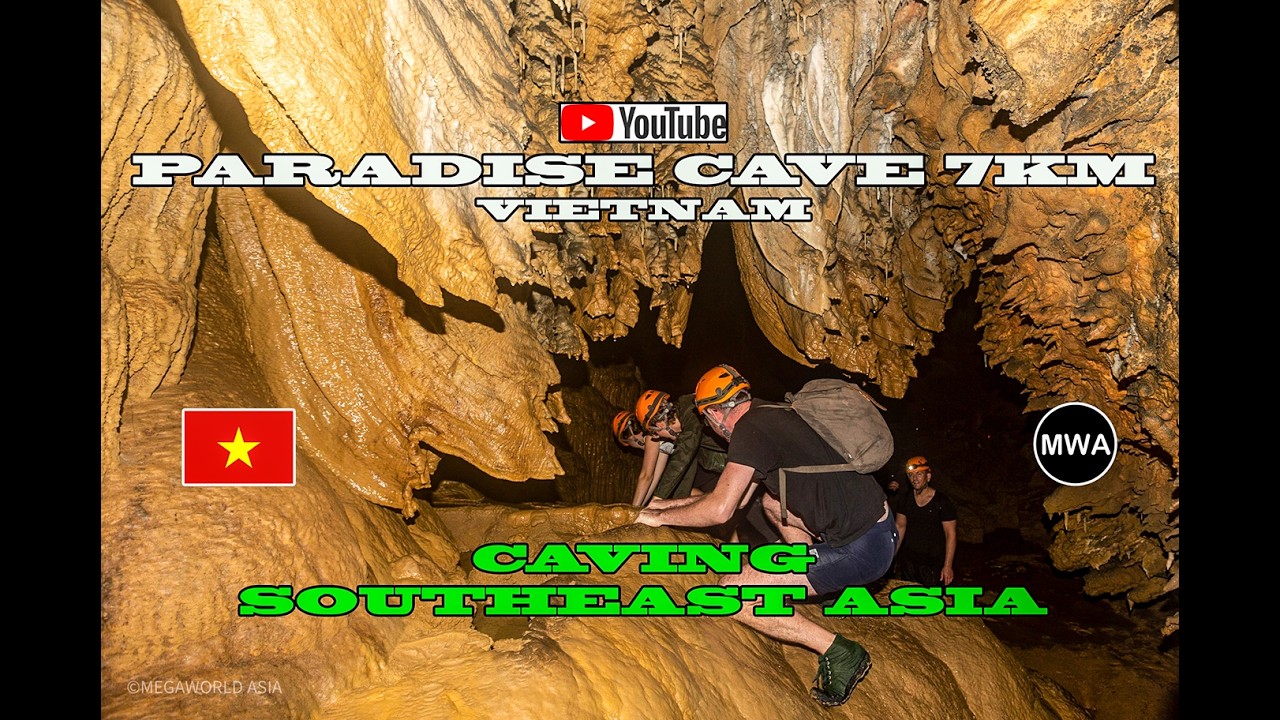 THE PARADISE CAVE 7 KM ADVENTURE: Our Wild Adventure Into a Secret Cave Pool!