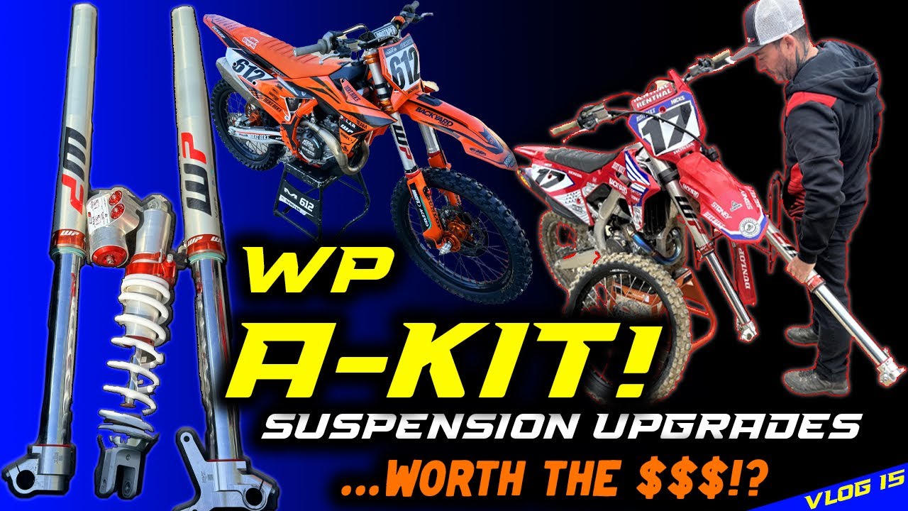 WP SUSPENSION UPGRADES! ARE THEY WORTH THE MONEY?!? - Dirt Bike Vlog 15