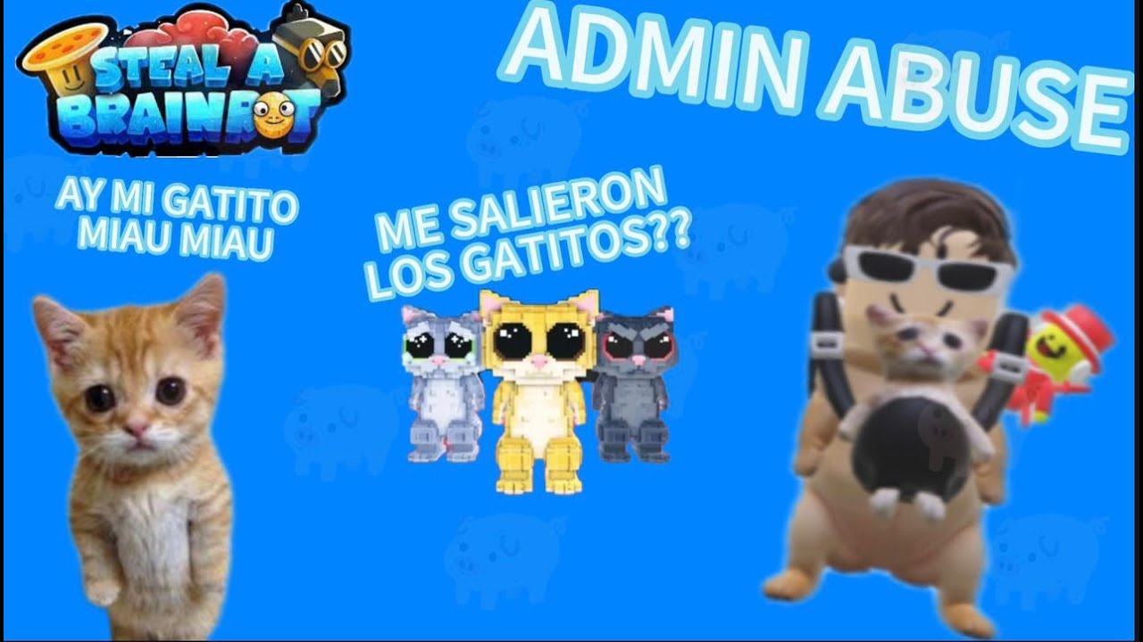 AY MI GATITO MIAU MIAU STEAL A BRAINROT / ROBLOX