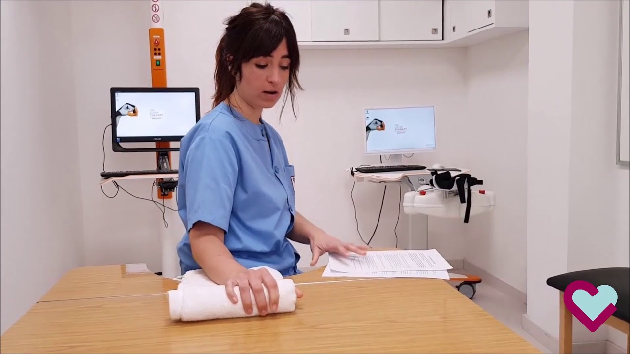 Rehabilitación de la hemiplejia tras el ictus: ejercicios de calentamiento para brazo y mano