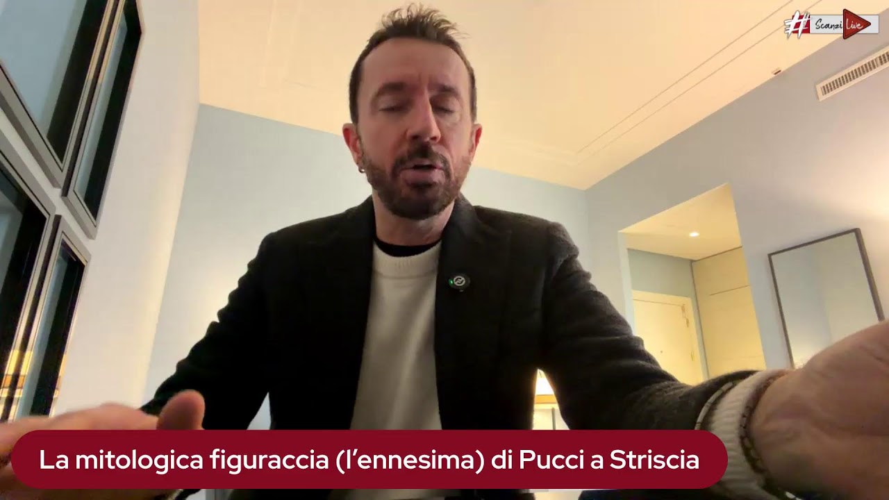 La mitologica figuraccia (l’ennesima) di Pucci a Striscia