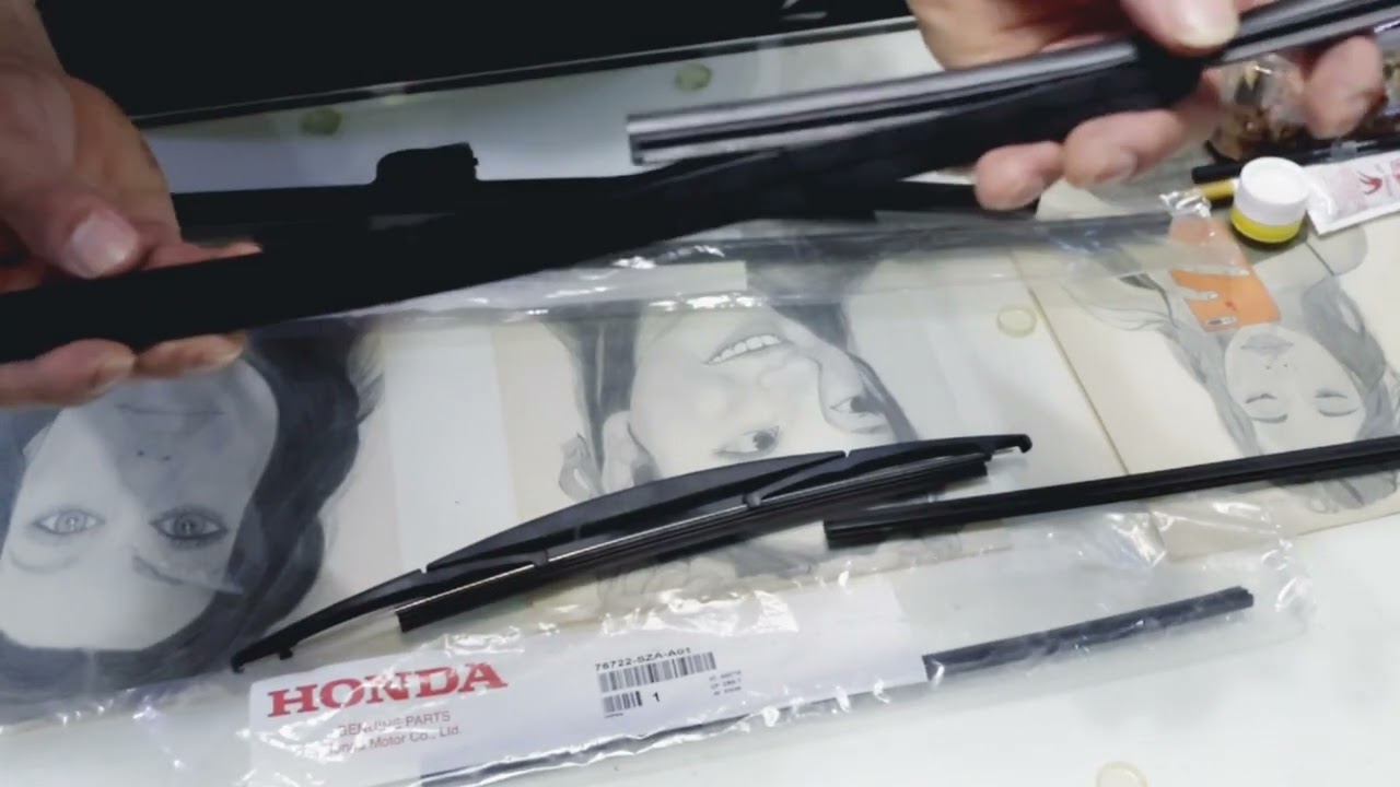cómo cambiar los limpiaparabrisas honda crv 2007 2011