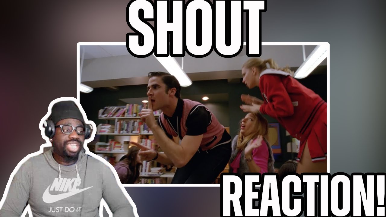 GLEE - Shout (Full Performance) REACTION!