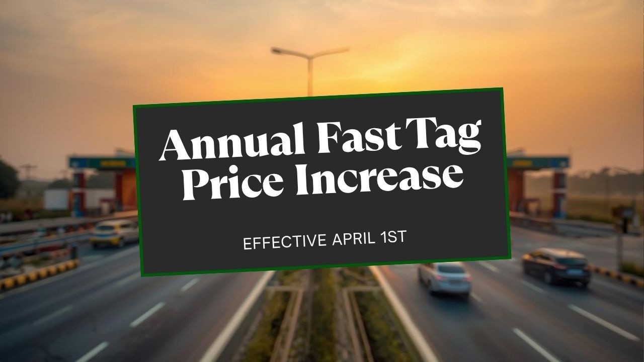 Annual Fast Tag Price Increase | Toll Plaza Pass | NHAI Changed Annual Pass Rule From April 1 2026
