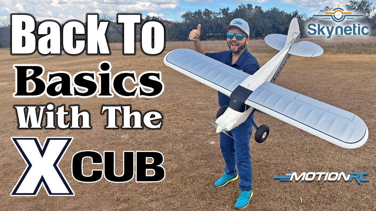Going Back To Basics With The Skynetic XCub 1500mm RC Bush Plane | Motion RC