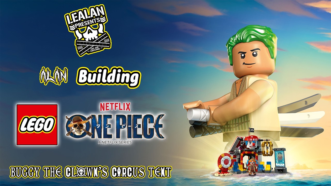 Alan Builds Lego: One Piece Build 2: Buggy's Circus Tent