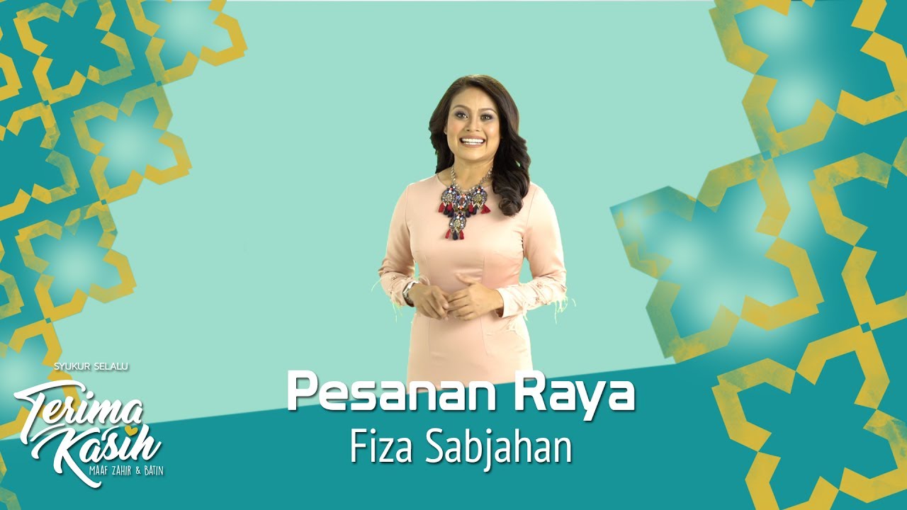 #TerimaKasih | Pesanan Raya | Fiza Sabjahan
