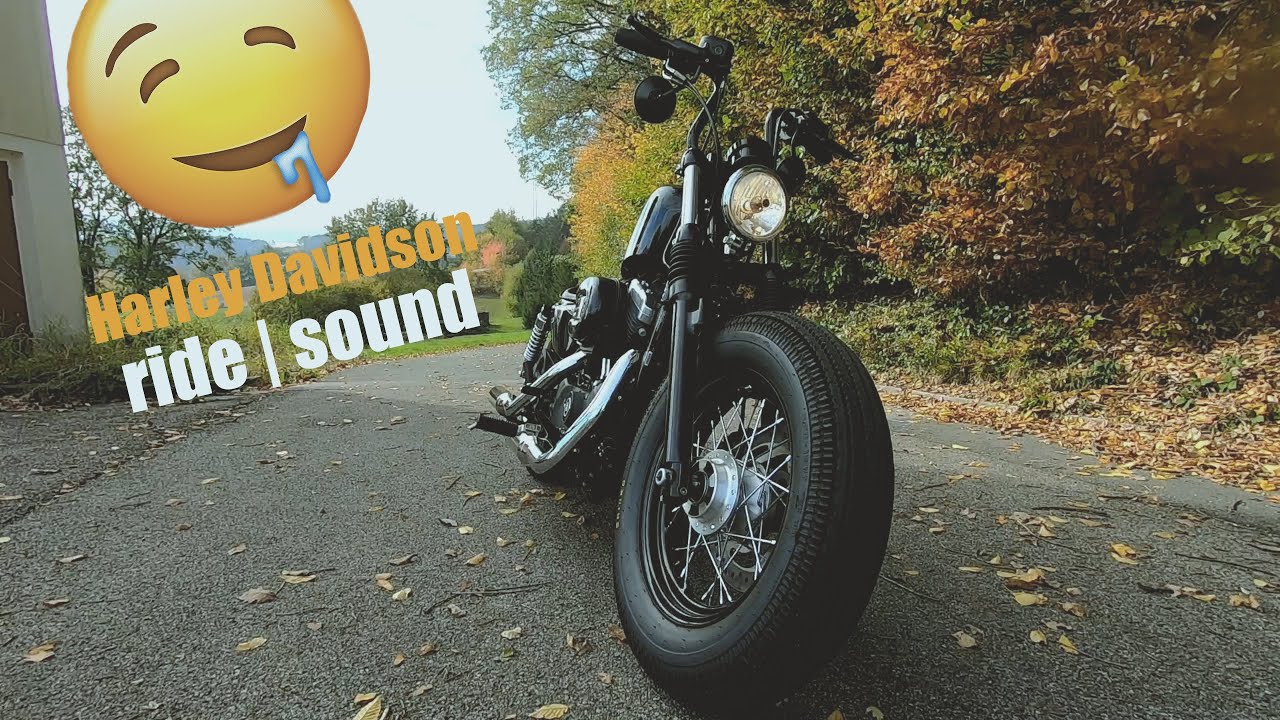x Harley Davidson ride | best pure sound only | 48 Sportster Forty eight x