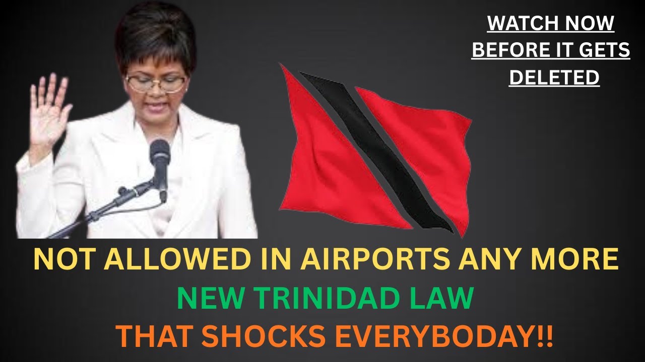 25 Things You Can NO LONGER Do When Flying Out of Trinidad & Tobago (New Airport Rules 2026)