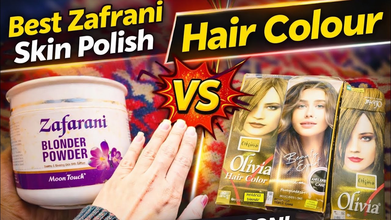 Best skin polish |trending hair Colour 