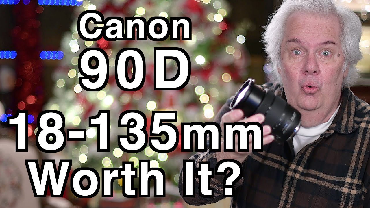 Canon 90D 18-135mm Review! WOW $400