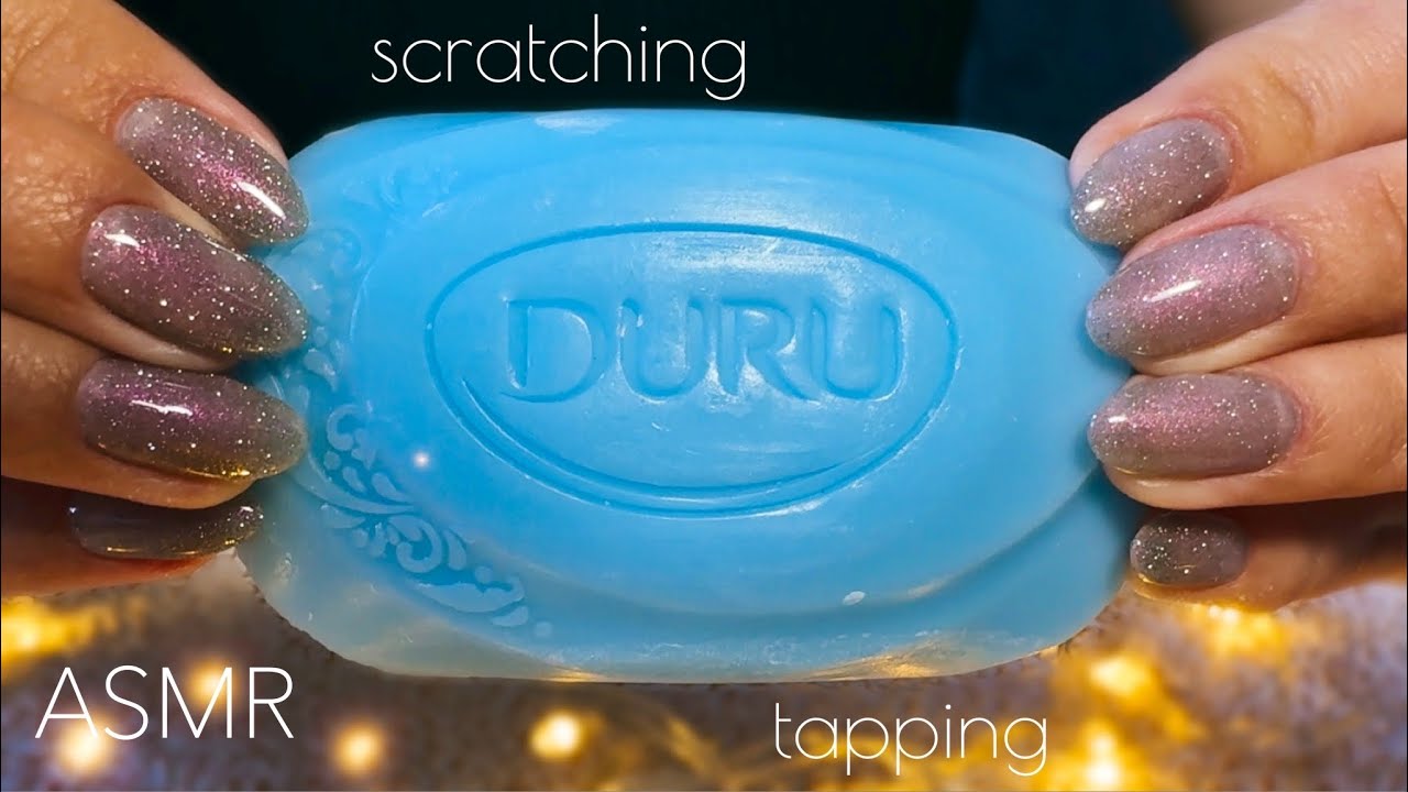 АСМР ⭐️ Різання & Шкрябання МИЛА 🧼 ASMR Scratching Tapping Cutting Scraping SOAP 🫧 NO TALKING 塗鴉肥皂