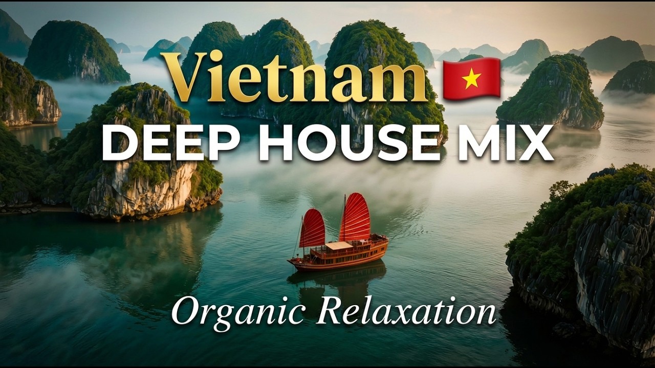 Organic House 2026 🇻🇳 Vietnam | Ha Long Bay Emerald Mist | Creative Flow & Focus