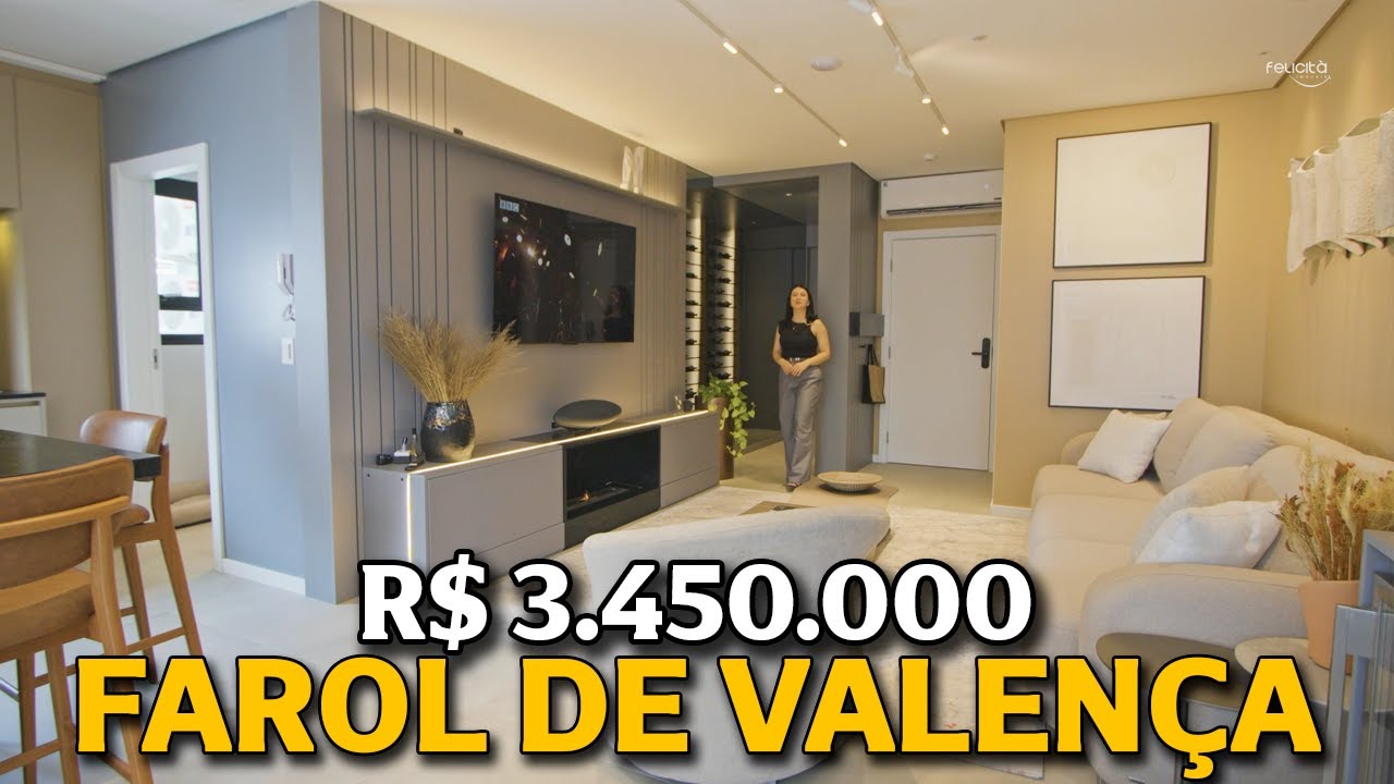 FAROL DE VALENÇA: Apartamento de REVISTA em Balneário Camboriú