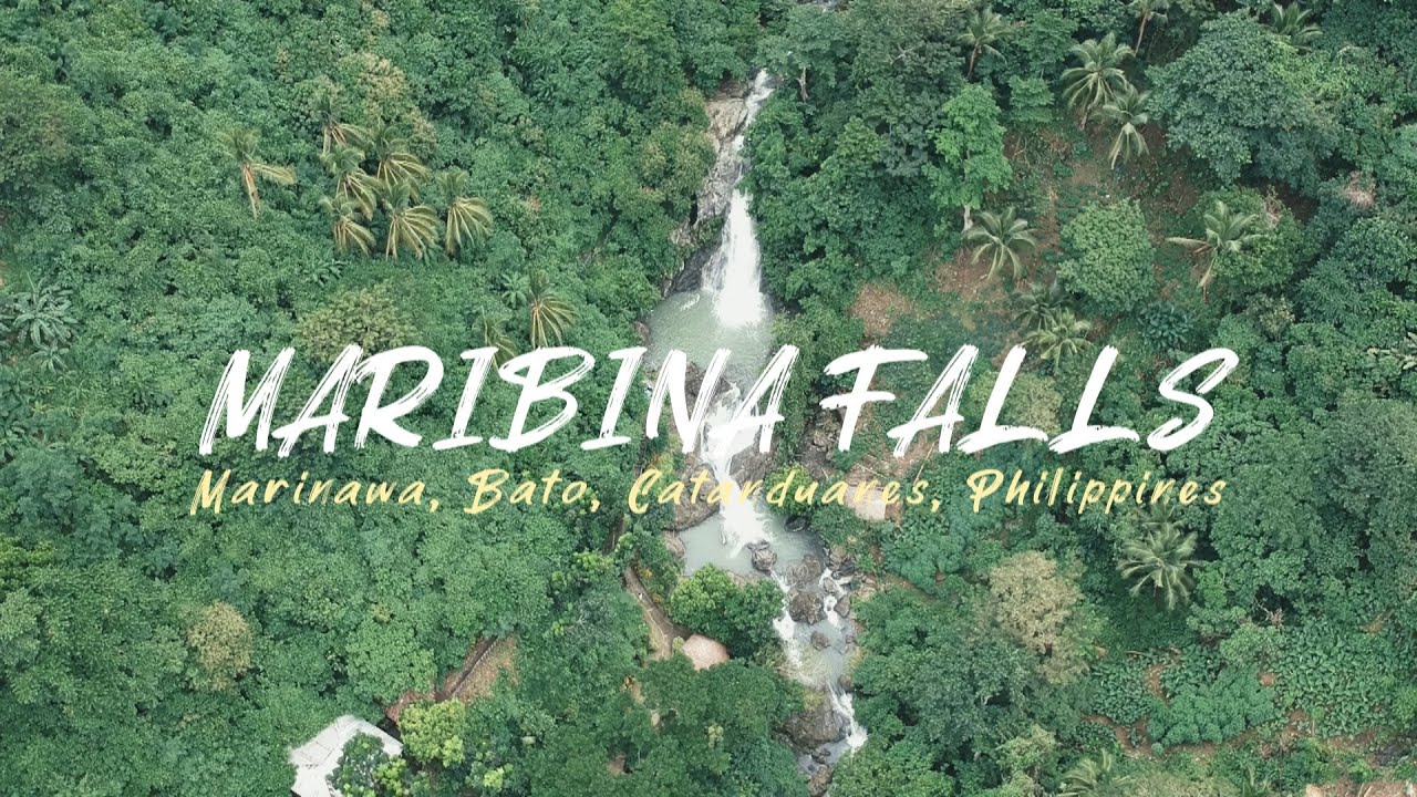 MARIBINA FALLS (Marinawa, Bato, Catanduanes, Philippines) | Aerial Video