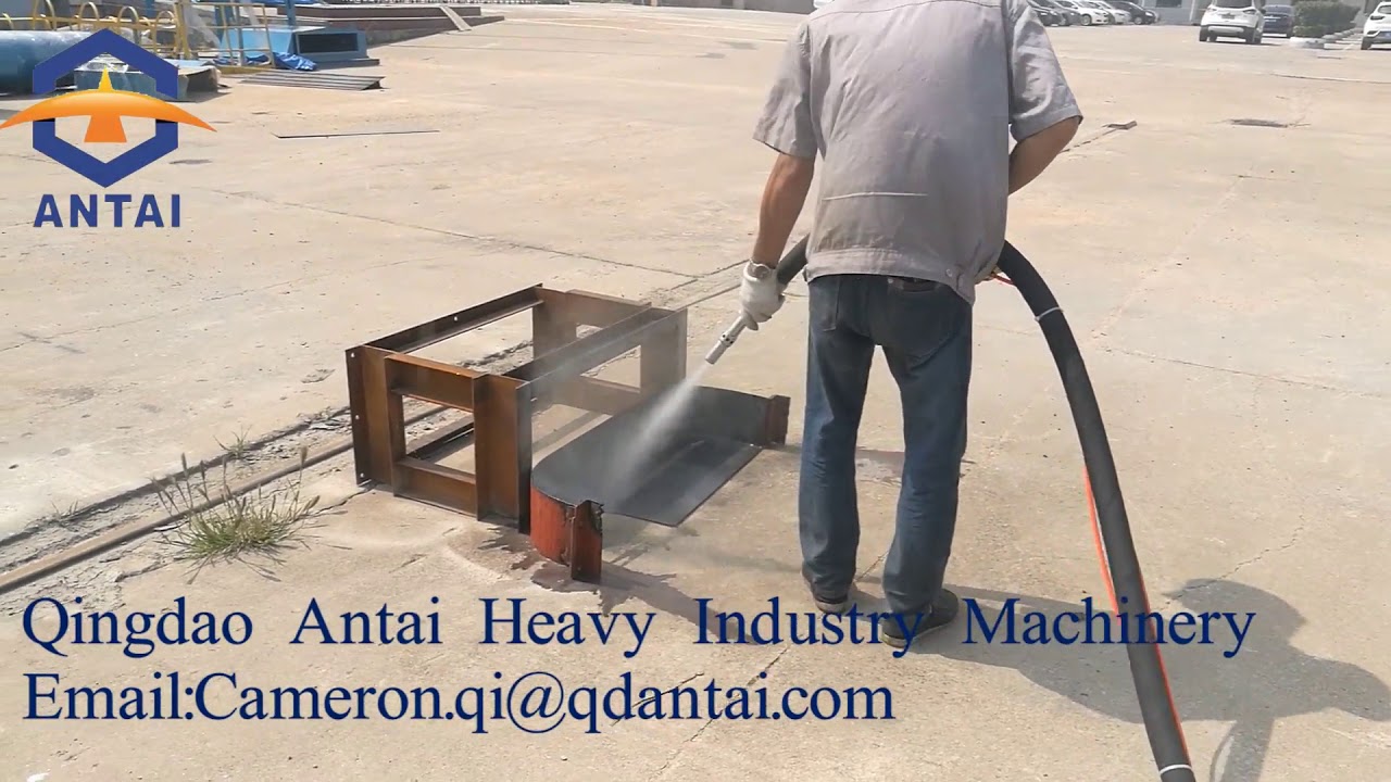 Working Video of DB800 Dustless Blasting Machine