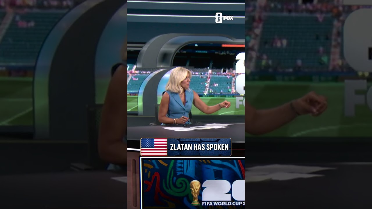 Zlatan gives a one-word answer on whether the USMNT can win the FIFA World Cup 🇺🇸