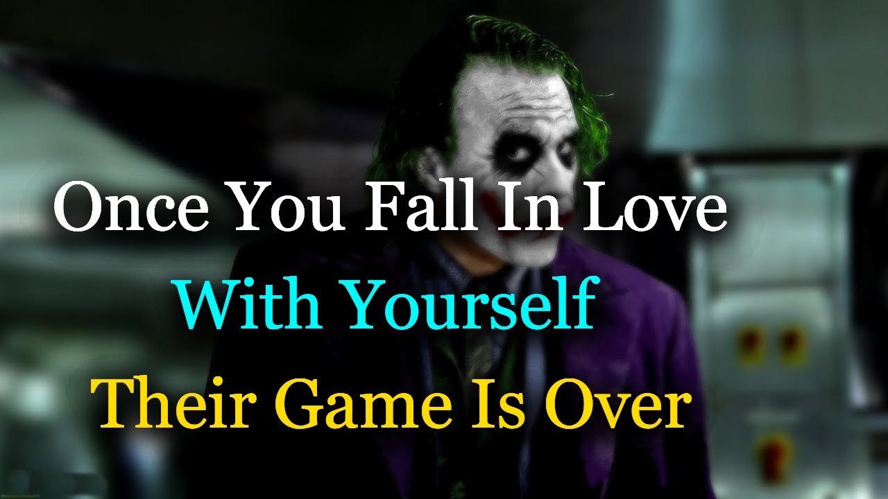 Once You Fall In Love | Joker's Attitude Quotes | Motivational Quotes | Quotes Bridge