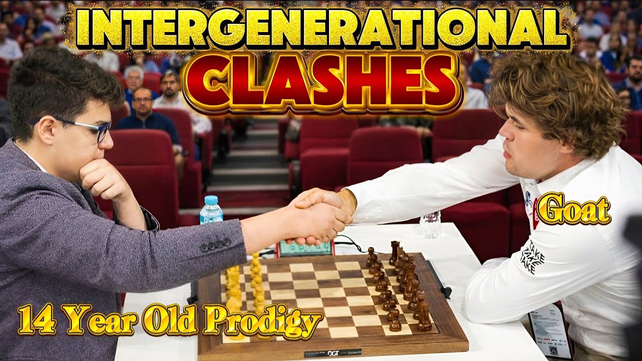 Yagiz Kaan Erdogmus VS Magnus Carlsen || Fide World Rapid 2025, Round 12
