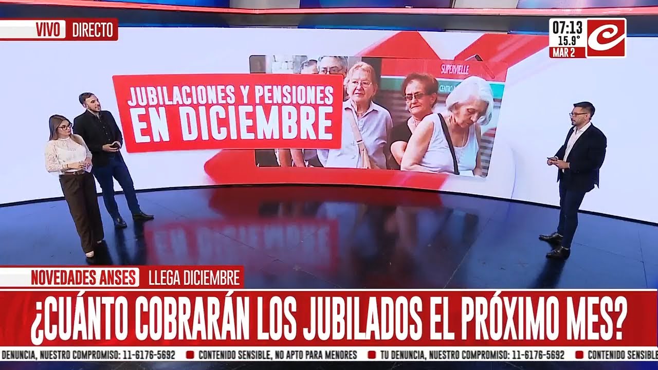 Atenci&oacute;n jubilados y jubiladas... &iquest;cu&aacute;nto van a cobrar en diciembre?