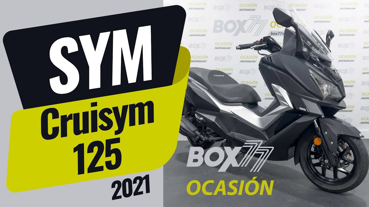 Vídeo de la SYM Cruisym 125 del año 2021