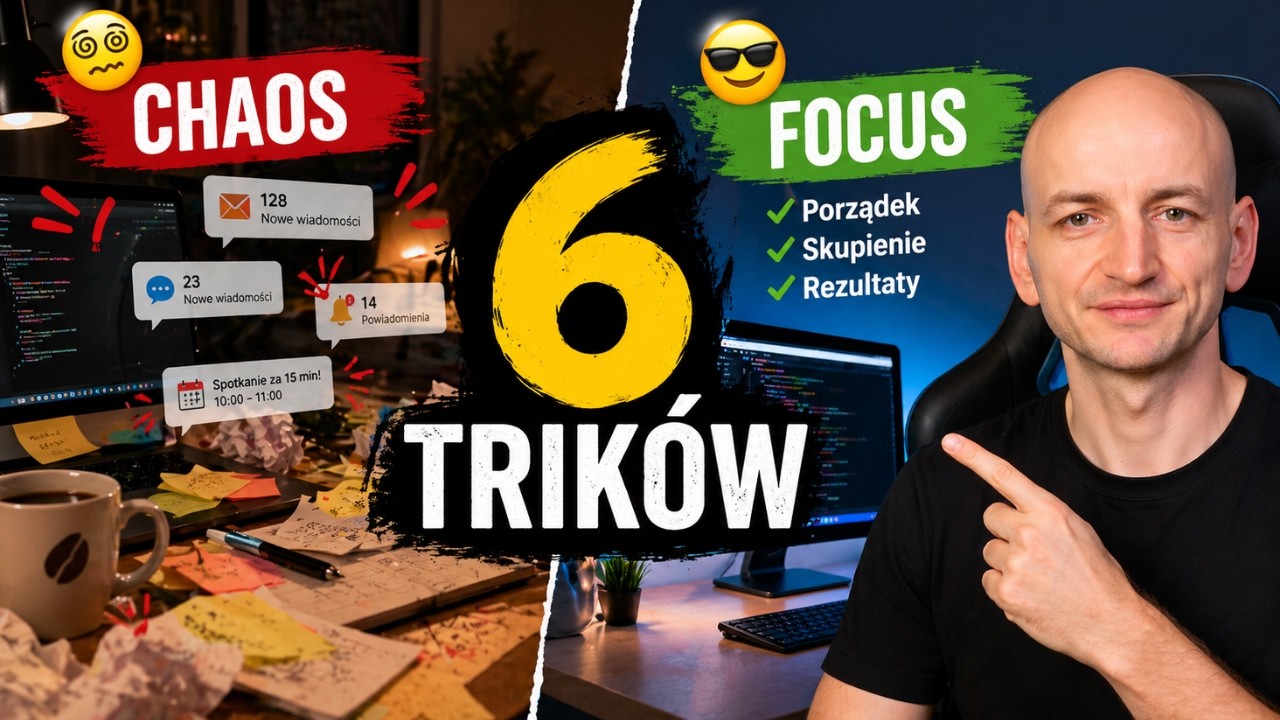 6 Trik&oacute;w, Kt&oacute;re Ratują Moją Pracę Zdalną (Programista)