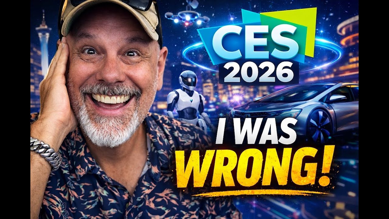 2026 CES, Las Vegas - DID I MENTION IT’S MASSIVE? ROBOTS, WIRES & AI.., OH MY! #CESHighlights