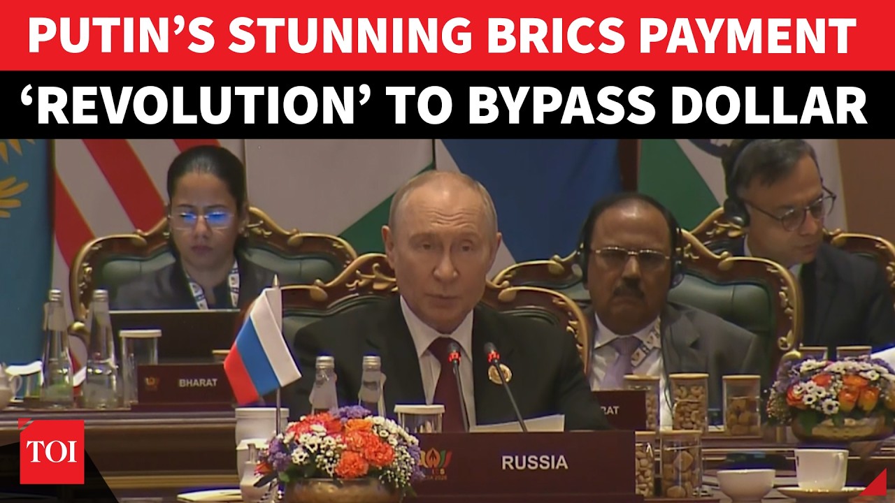 Putin Unveils BRICS &lsquo;Dollar Bypass&rsquo; Plan? New Payment System To BREAK U.S. Economic Hegemony
