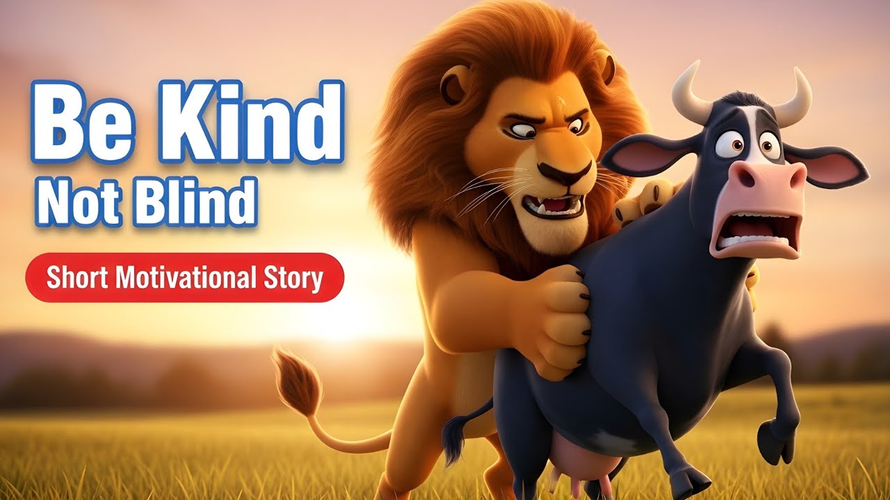 Be Kind, Not Blind | Powerful Moral Story on Trust & Betrayal | Inspirational  Life Lesson .