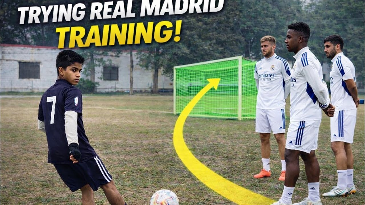 Can I Survive Real Madrid Training? 😳