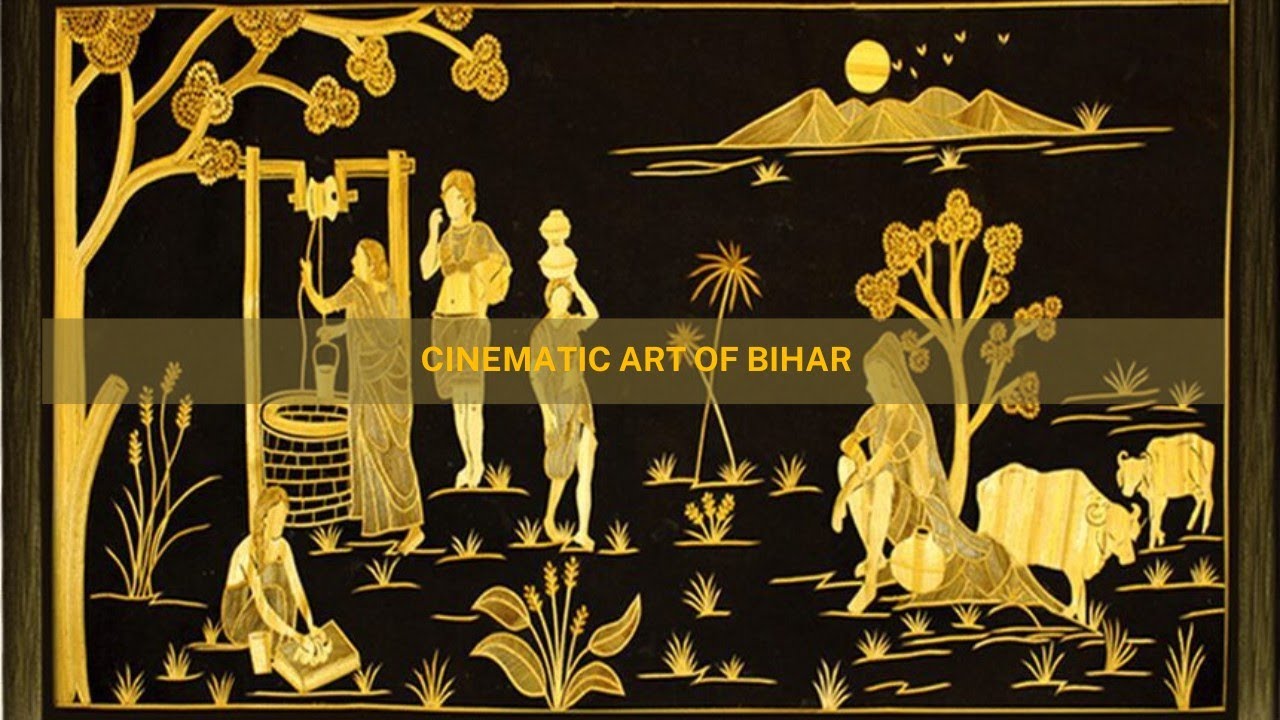 Cinematic Art of Bihar l Sikki Art & Craft of India l