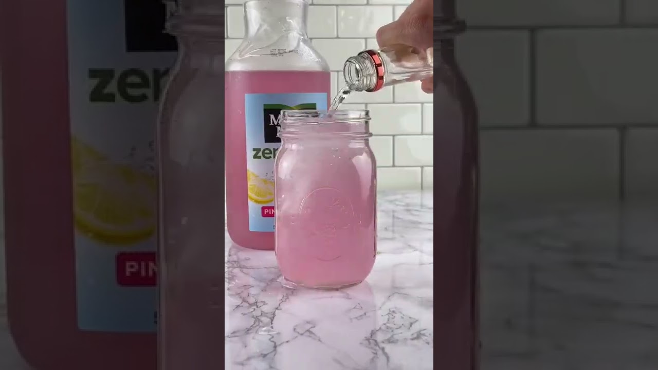 2-Ingredient Keto Cocktail. Sugar free lemonade & vodka.