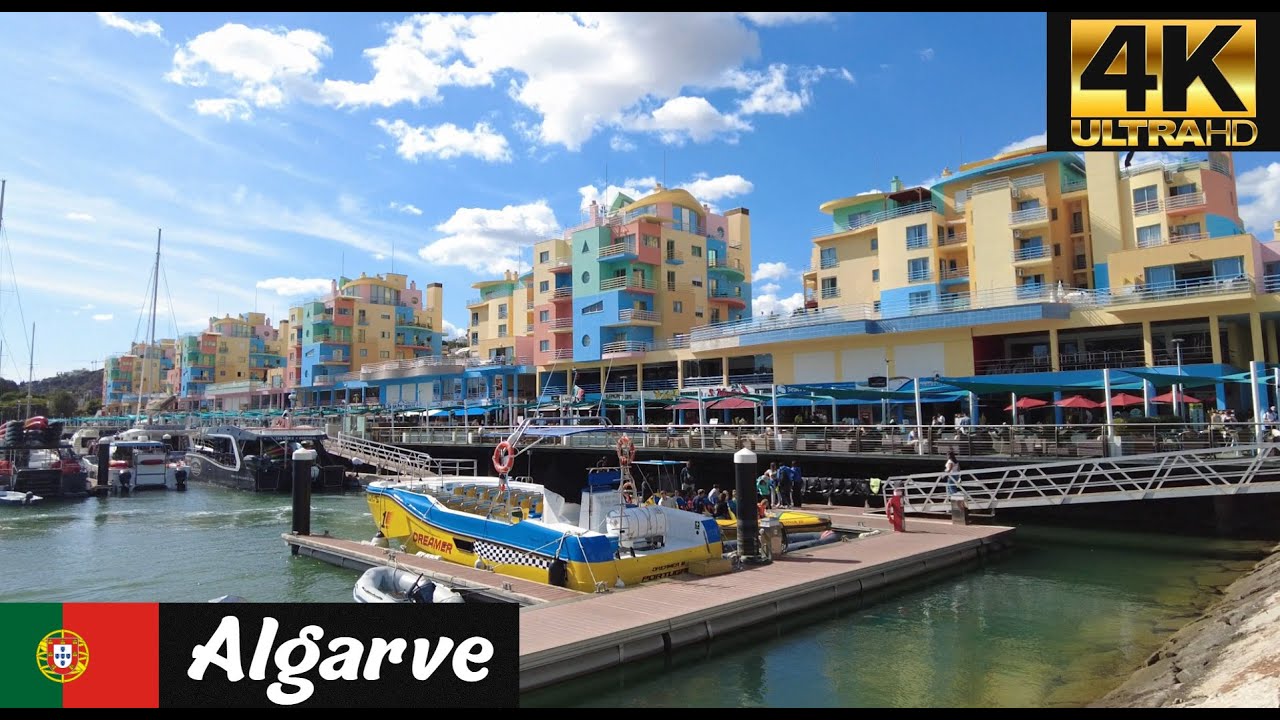 Marina de Albufeira | Algarve | Portugal 4K