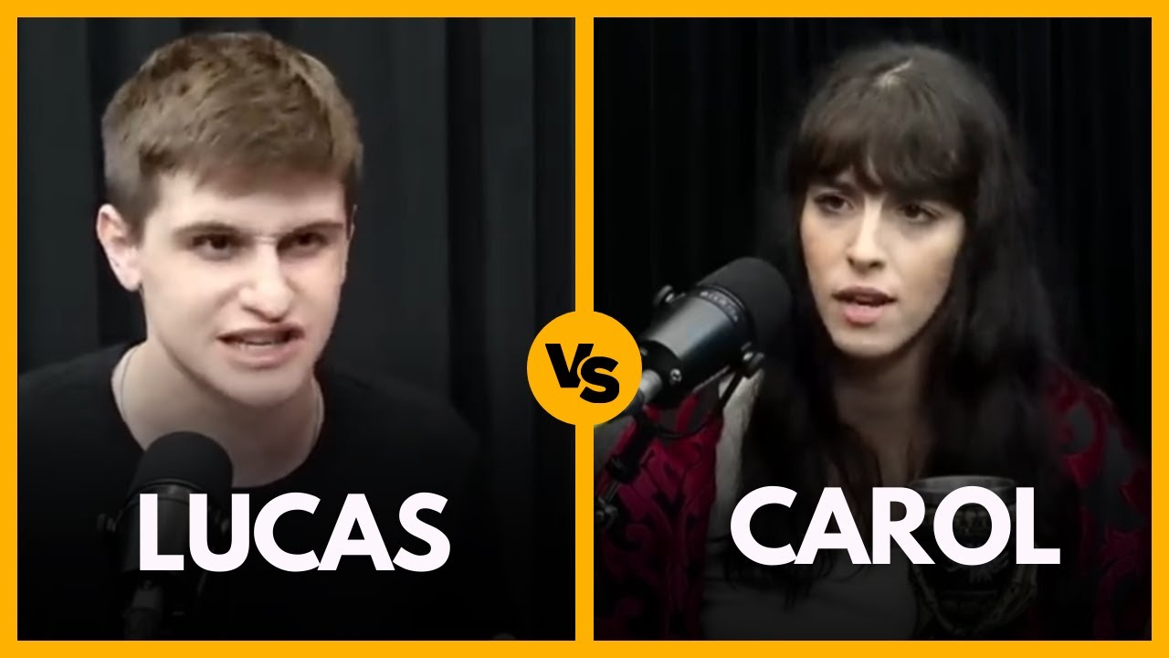 MELHORES MOMENTOS do DEBATE entre CAROLLINE SARD&Aacute; e LUCAS PAVANATO