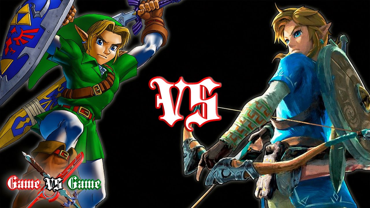 Breath of the Wild VS Ocarina of Time (Comparison)