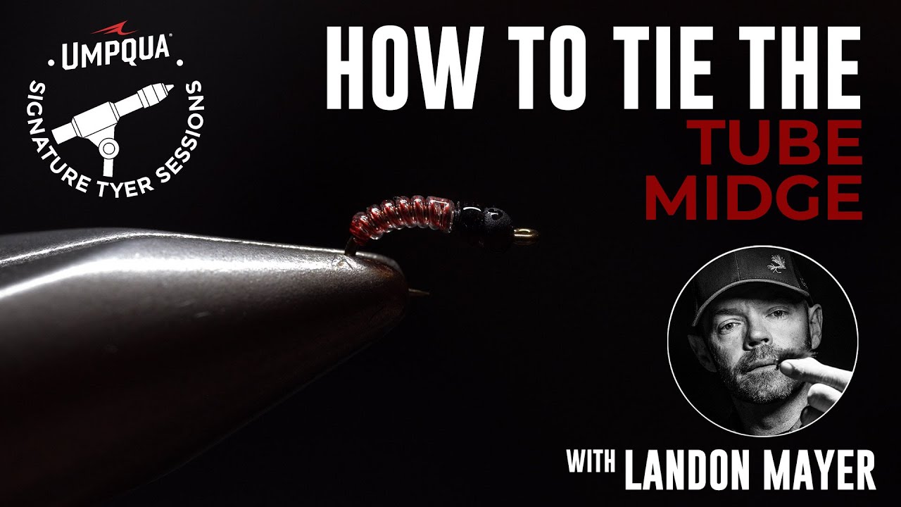 How to tie the Tube Midge with Umpqua tyer Landon Mayer