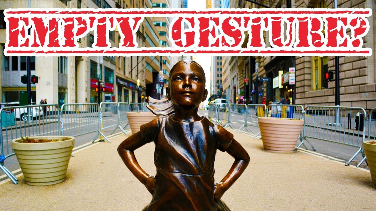 Fearless Girl Statue A Fraud?